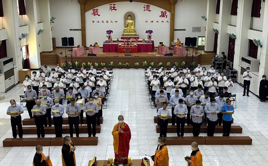 中油大林煉油廠中元普渡法會 為社區及公司祈福