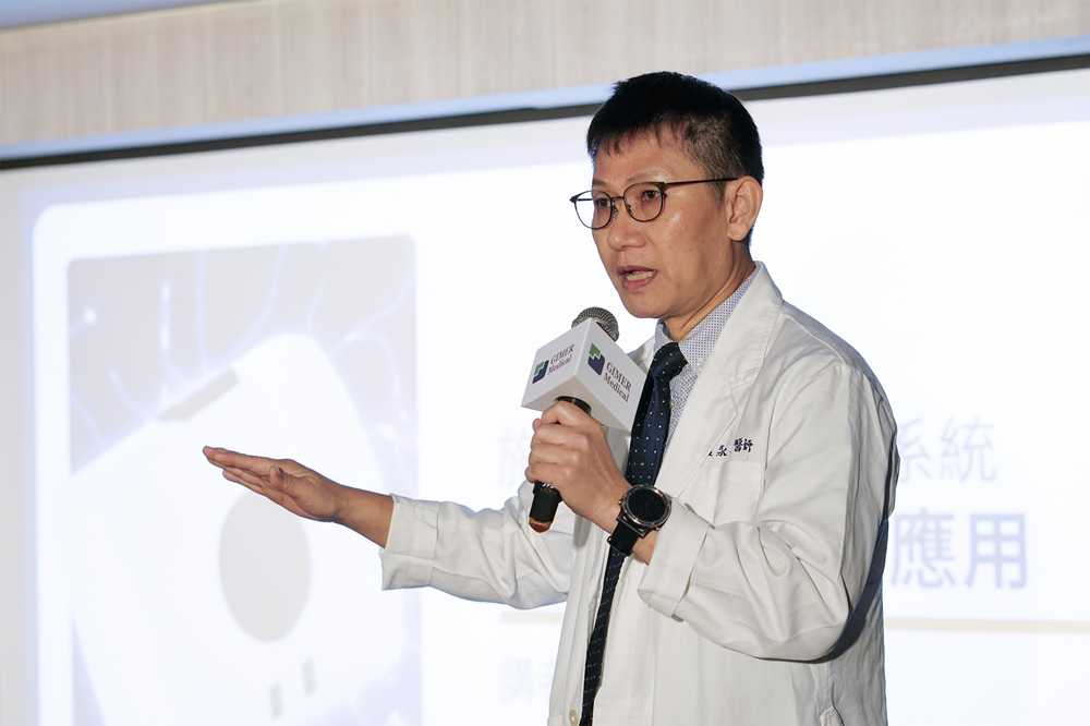 中國附醫麻醉部疼痛科主任溫永銳醫師表示,手麻應儘速就醫檢查。(圖/精能醫學股份有限公司提供)