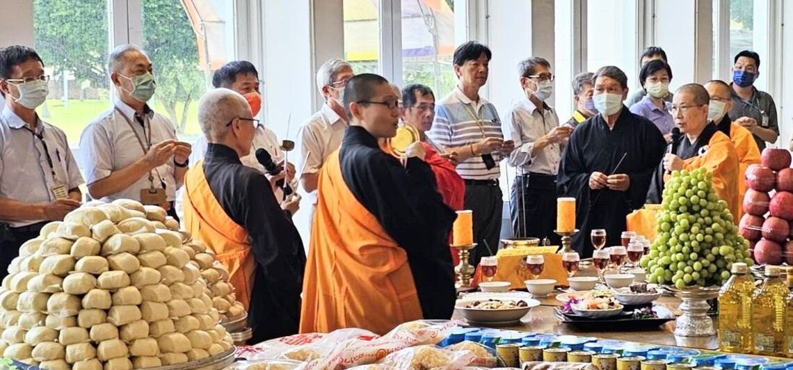漾新聞|中油煉製事業部辦中元祈安法會祈福並安定員工心靈