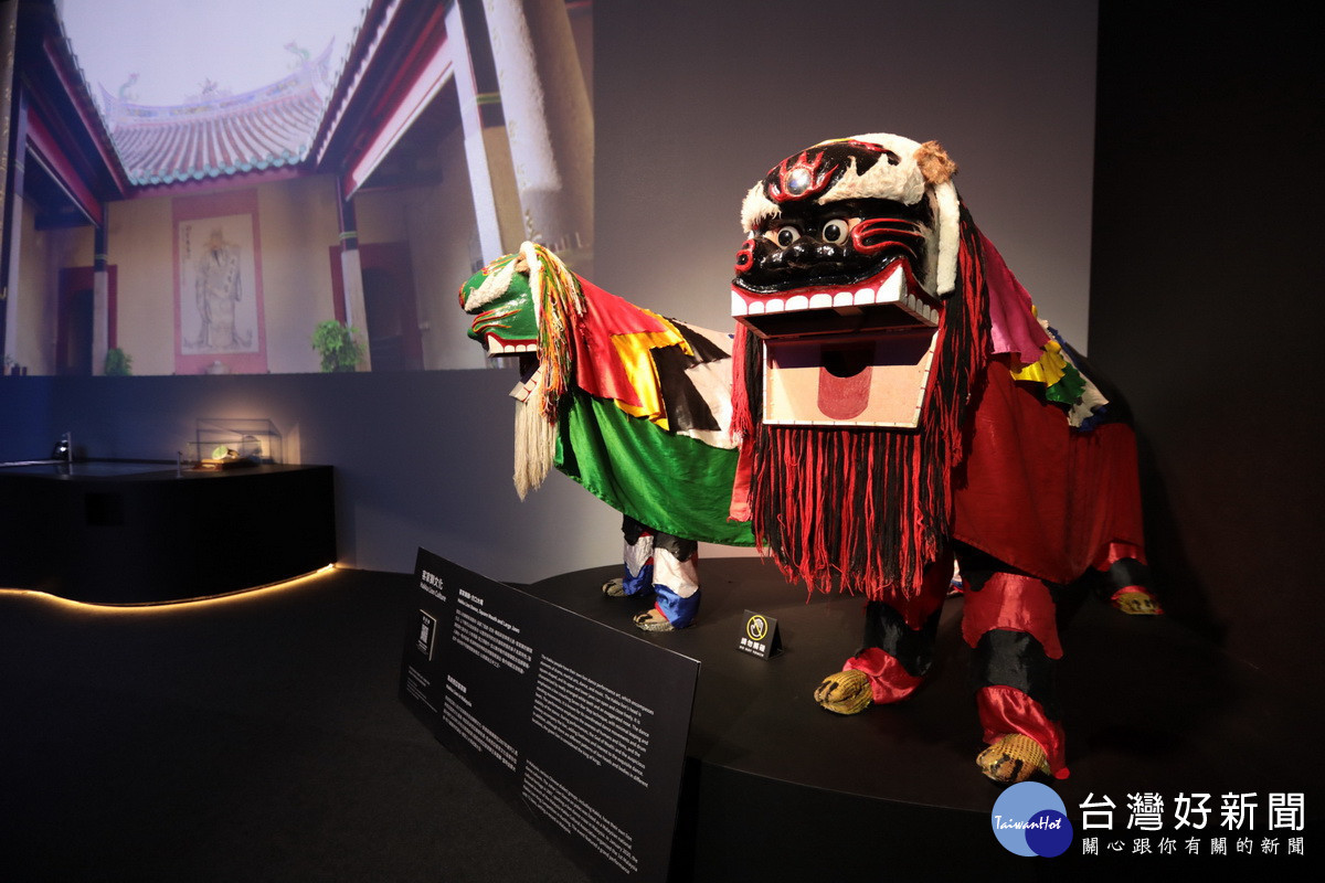 世客博「世界館」六大必看展品~馬來西亞「客家獅」。