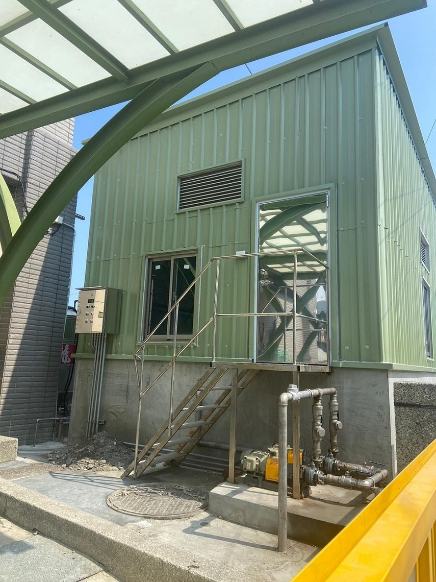 屏東縣東港鎮光復抽水站油槽改建完工啟用