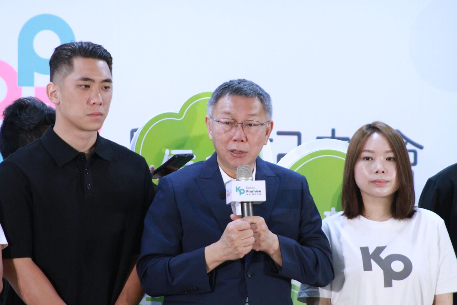 願藍白團結拚勝選?柯文哲:要先溝通開始 什麼都有可能 290 民眾黨總統參選人柯文哲。(方炳超攝)
