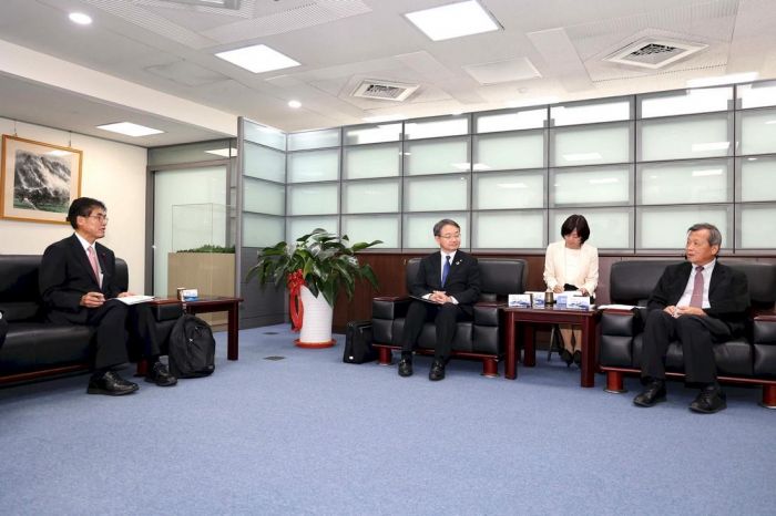日本濱松市長、議長拜會南投縣政府　王瑞德力薦三大活動強化友好合作