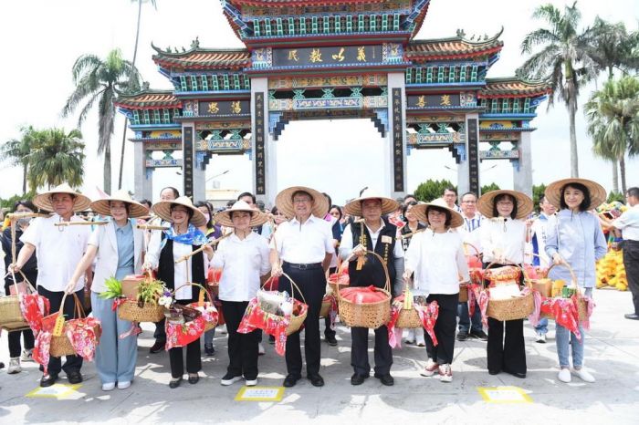 中臺灣八縣市首長與代表齊聚新竹縣區域合作治理平台 義民祭典啟動儀式