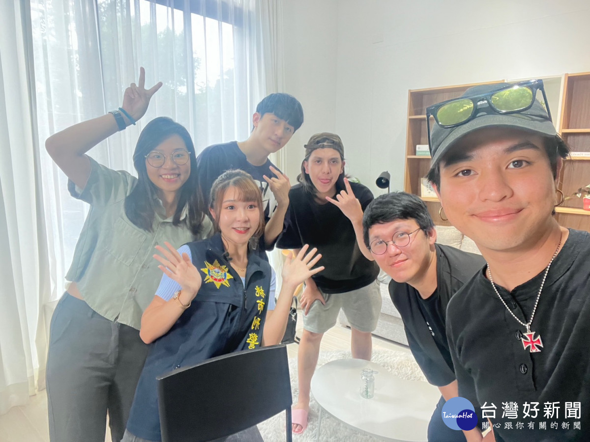 龜山警邀網紅Bump共同反詐,破解假投資詐騙謎題。<br /><br />