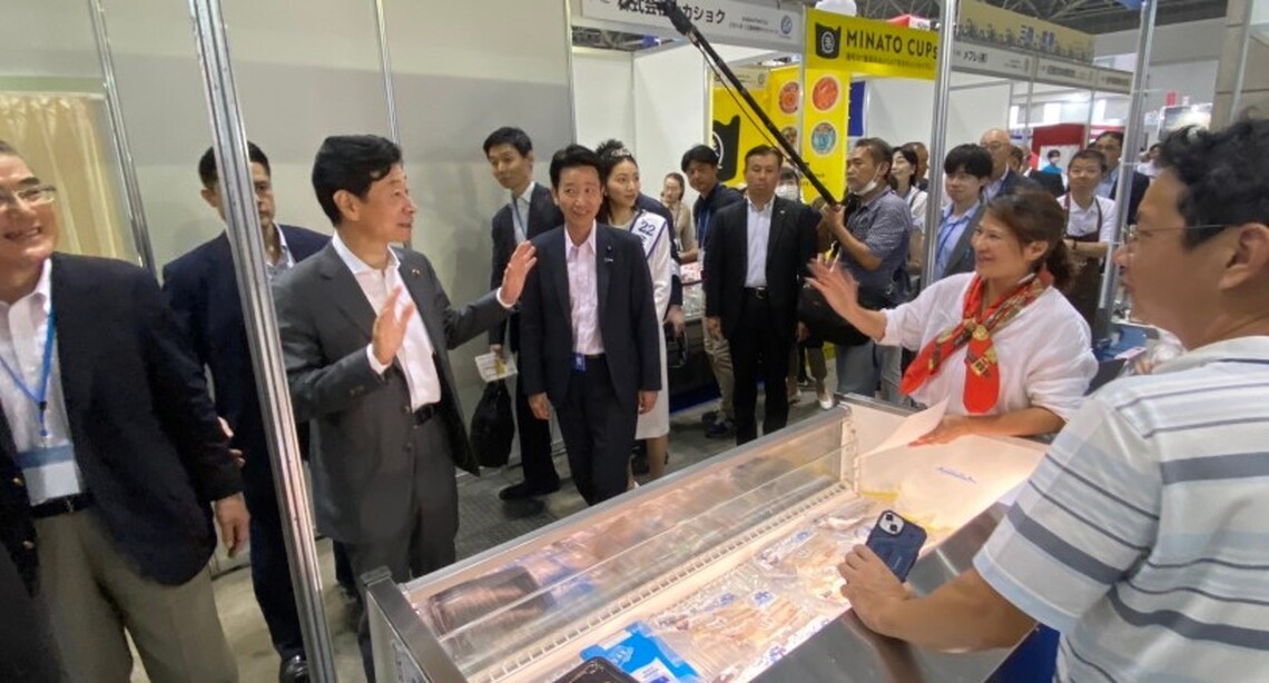 台灣養殖漁獲續攻日本市場 高科大USR計畫前進東京參展