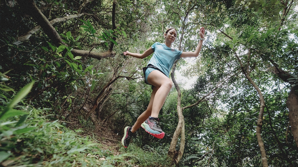 誰說淑女不能野 Emily 首穿 ASICS TRABUCO MAX 2 跑入心流