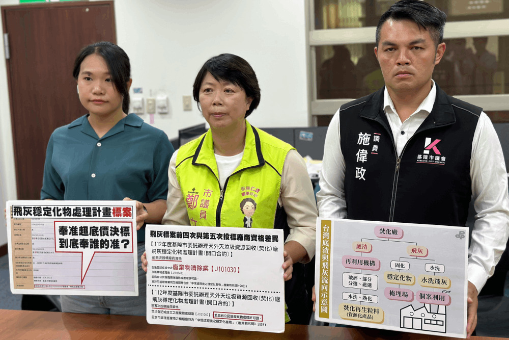 質疑垃圾處理涉綁標 議員下通牒討說明 基市府回應了 282 質疑垃圾處理涉綁標 議員下通牒討說明 基市府回應了 281