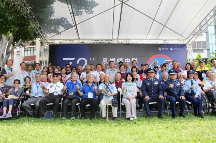 黑蝙蝠中隊72週年隊慶 蔡麗清:空軍英勇精神永流傳