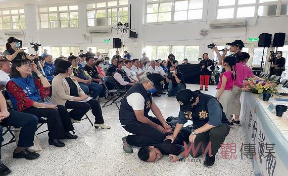 雲林縣長縣政說明會 北港警結合社區警政宣導