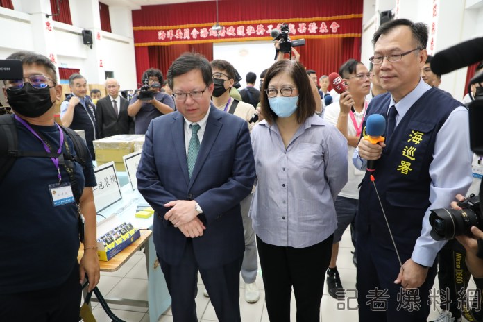 鄭文燦 記者爆料網 海巡署