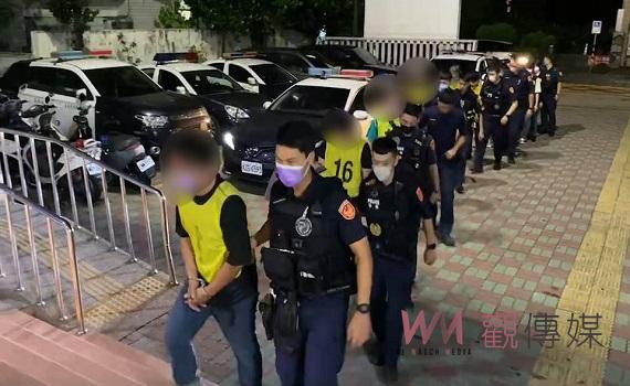 南警民宿攻堅破多人性愛轟趴派對 逮12名男女送辦