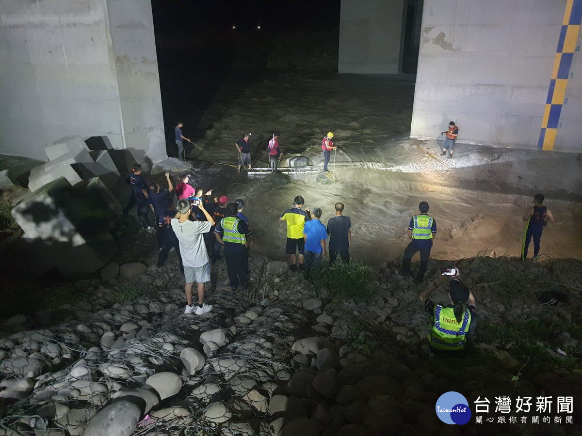 近期山區時有大雨民眾應注意水勢。（竹山消防分隊提供）