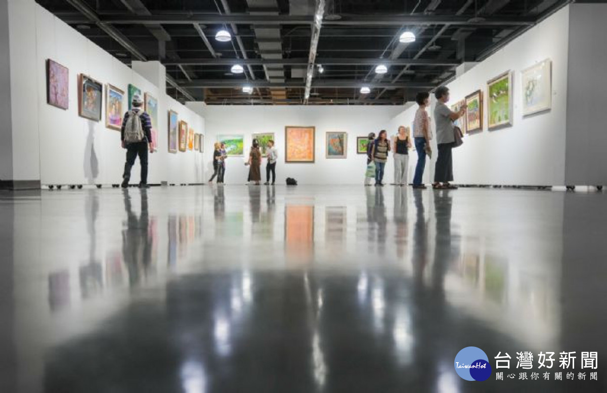 「2023桃園市美術協會年度大展」在桃園展演中心展出。<br /><br />
