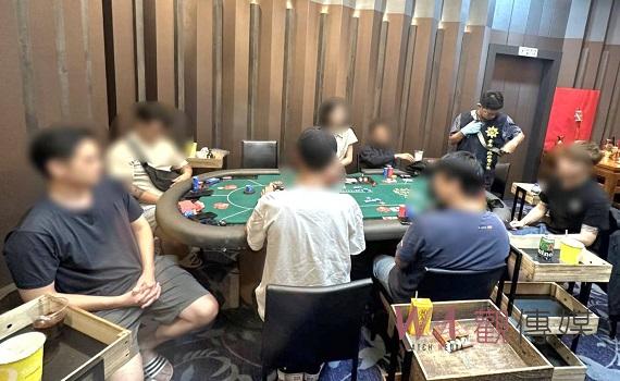 桌遊館暗藏賭博交易 南警破獲德州撲克賭場