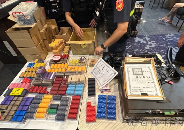另類桌遊館? 南警破獲「德州撲克」賭場逮10人送辦 68 491168 | 社會 社會 記者爆料網