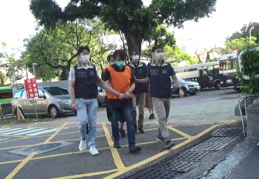 ▲圖說:刑事局中部打擊犯罪中心破獲非法吸金洗錢集團 (圖/台中市政府提供)