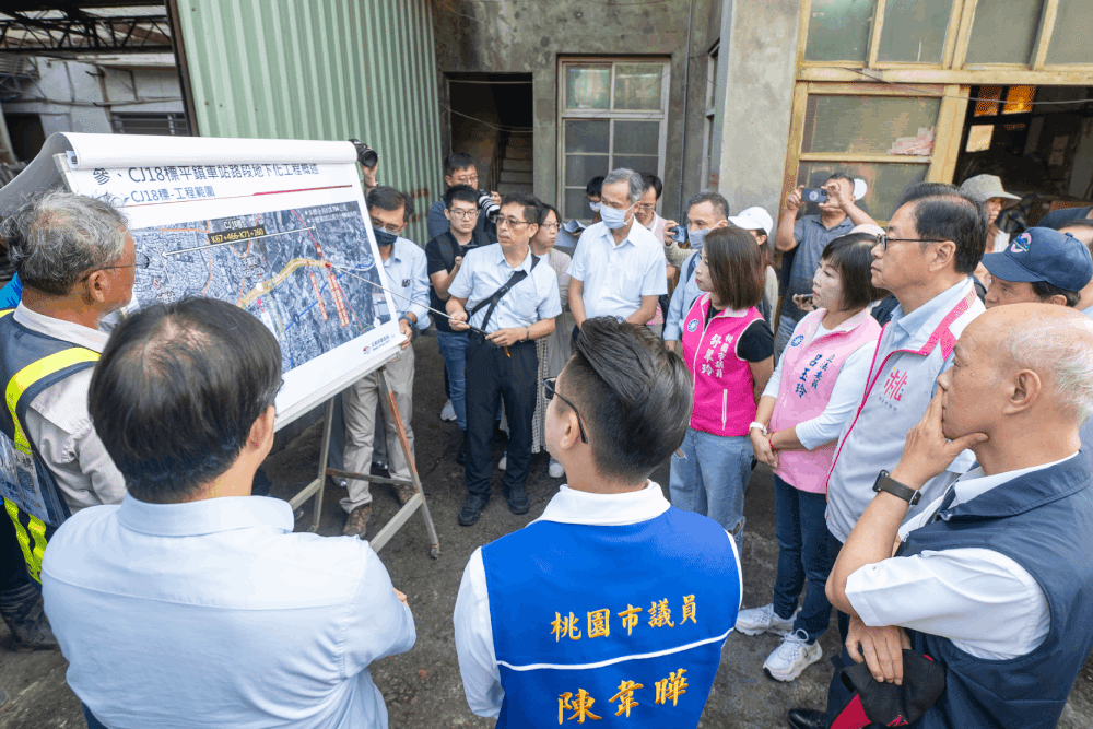 桃園鐵路地下化南延1.2公里 張善政歸功藍委及議員爭取 292 桃園鐵路地下化南延1.2公里 張善政歸功藍委及議員爭取 291