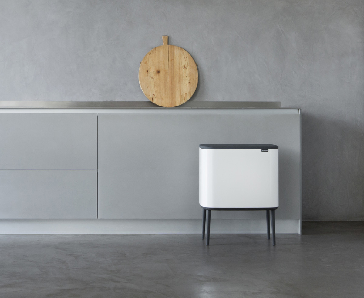 Brabantia BO系列-時尚按壓式垃圾筒11+23L-純淨白 原價17,000元 特價6折。