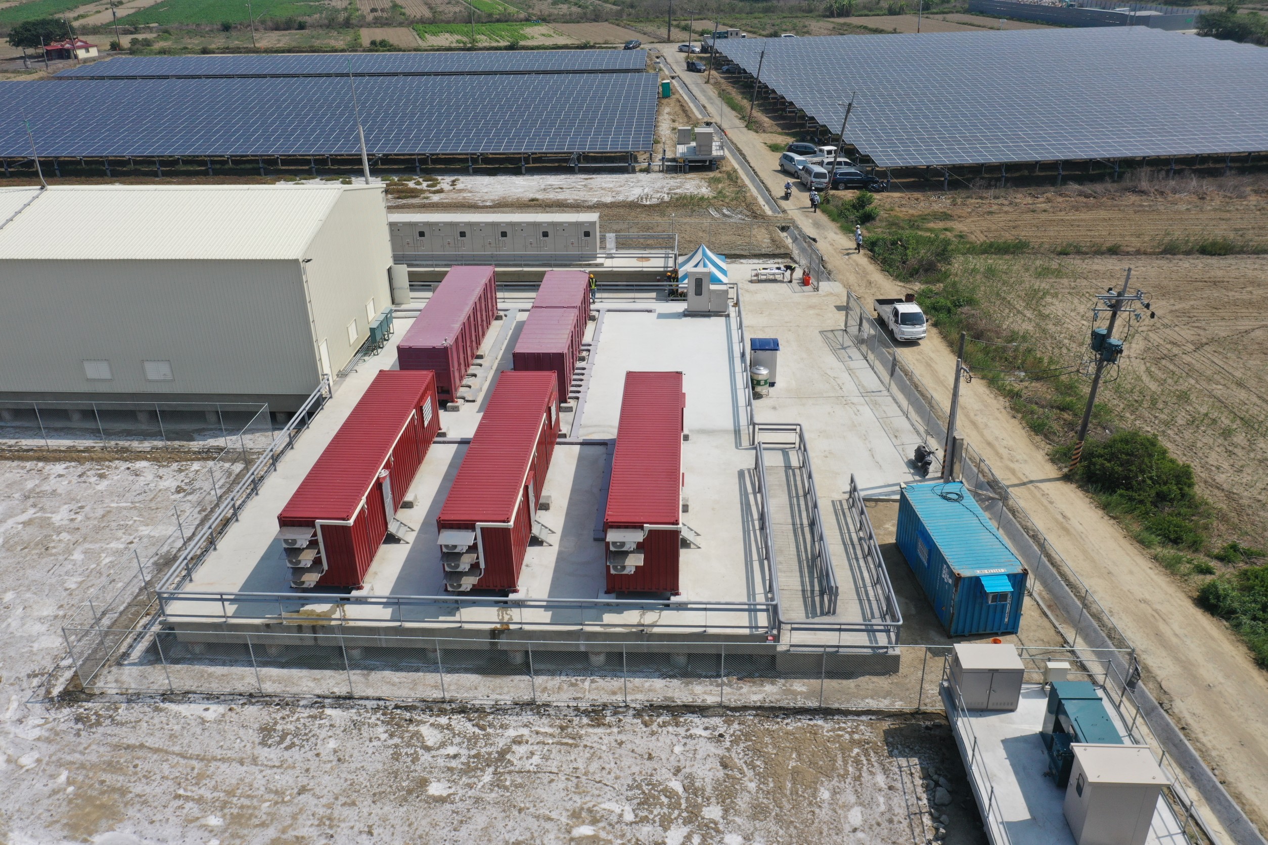 力暘能源表示,太陽能光電開發前期皆由力暘百分之百投資,後續取得其他上市公司合作共同投資,私人企業股權轉移作業完全合法。(力暘能源提供)