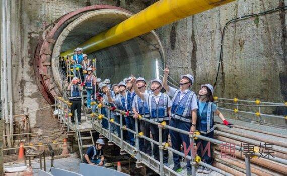 桃捷綠線首段隧道貫通 市府力拚115年通車至桃園藝文特區