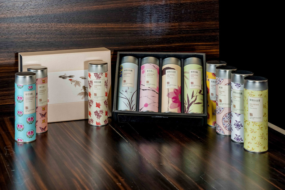從茉莉花茶以及桂花烏龍開始，嶢陽花茶的種類與搭配亦漸漸變多，更能滿足來自不同國家的遊客。（圖／嶢陽茶行提供）