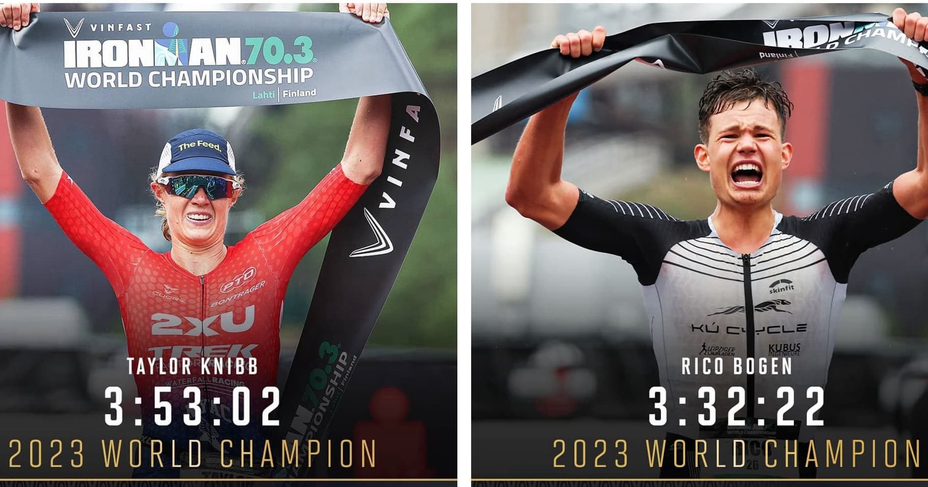 史上最年輕世界冠軍 2023 IRONMAN 70.3 芬蘭世錦賽熱門、爆冷通通有