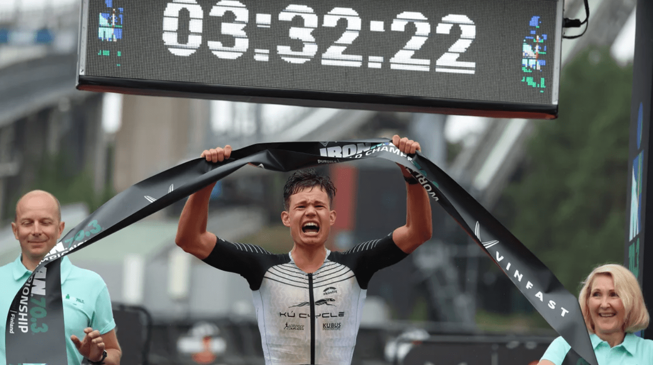 德國Rico Bogen成為目前 IRONMAN 70.3 賽事史上最年輕的冠軍得主!