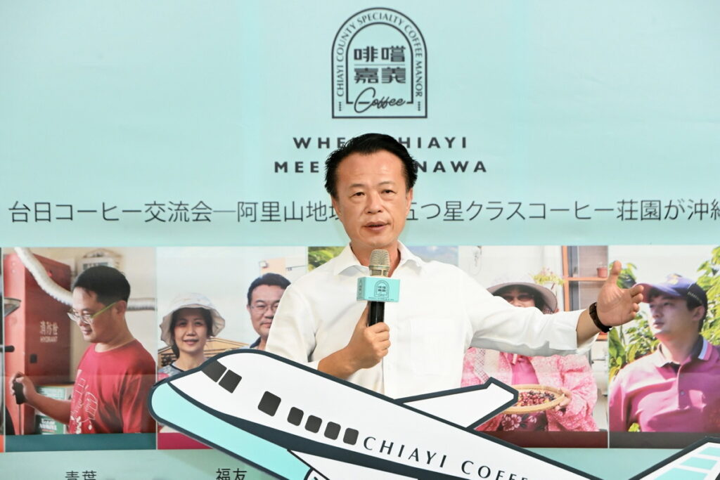 縣長翁章梁致詞