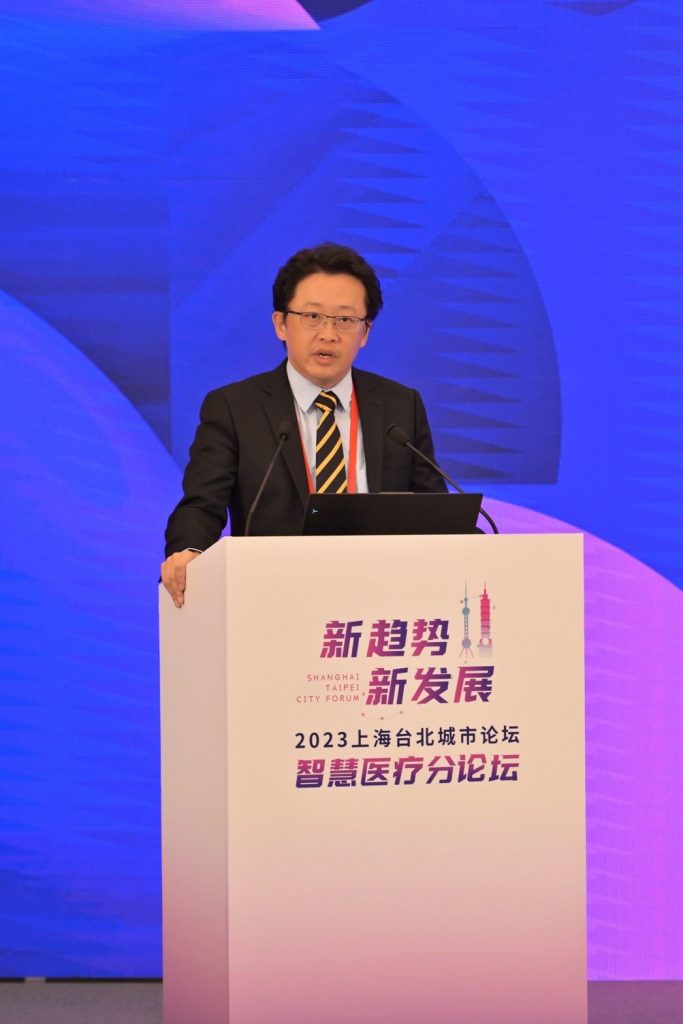 北市衛生局長陳彥元致詞。(圖/新北市政府提供)