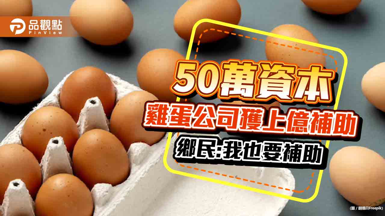 蛋荒以50萬成立公司獲補助上億,鄉民諷:經營之神嗎?
