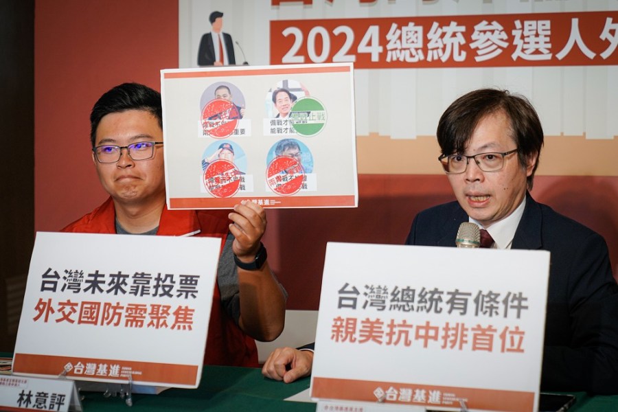 公開力挺賴清德 台灣基進:選總統首要條件「親美抗中」 286 公開力挺賴清德 台灣基進:選總統首要條件「親美抗中」 285
