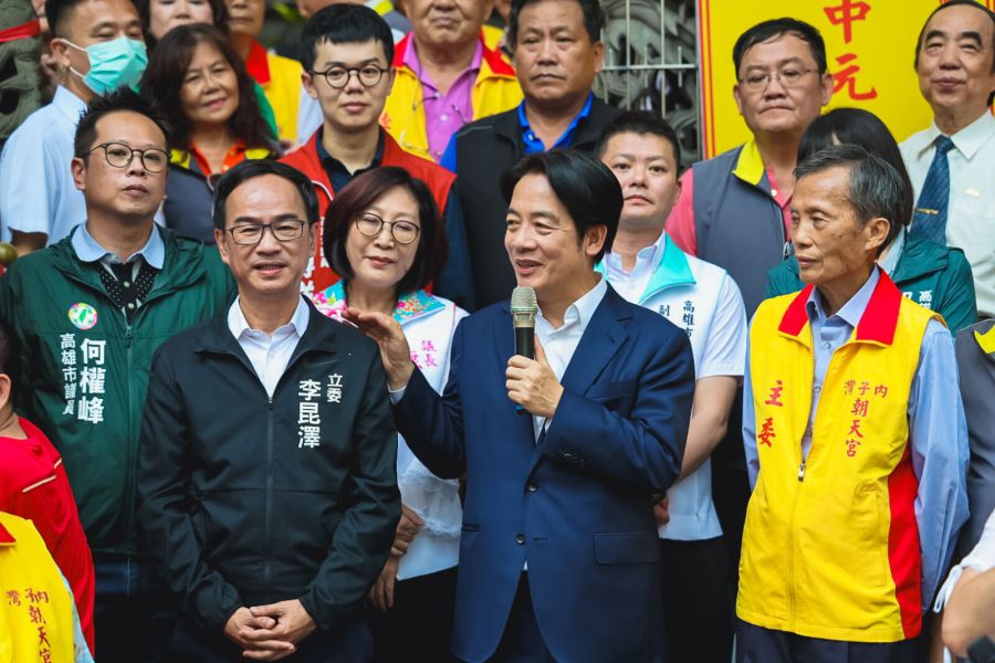 賴清德喊與李昆澤共同當選 落實「打擊黑金槍毒詐」 246 賴清德喊與李昆澤共同當選 落實「打擊黑金槍毒詐」 245