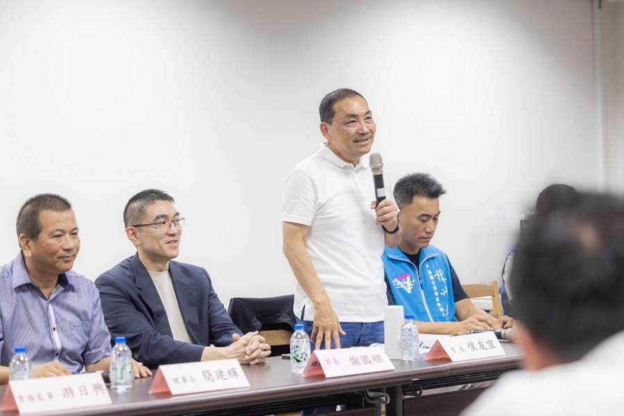 與基隆漁會座談 侯友宜開支票：開放中國漁工來台 市價收購核汙漁獲 253