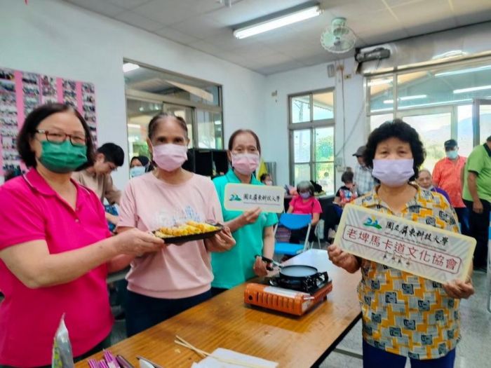 點亮馬卡道健康農產 屏科大USR團隊赴老埤村與長者同樂
