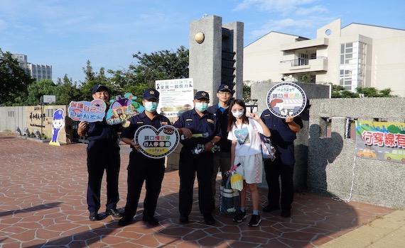 開學了　嘉縣警全縣動員護童讓家長放心