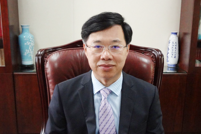 國安局長蔡明彥核定徐錫祥接任國安局副局長一職。翻攝新北地檢署網站