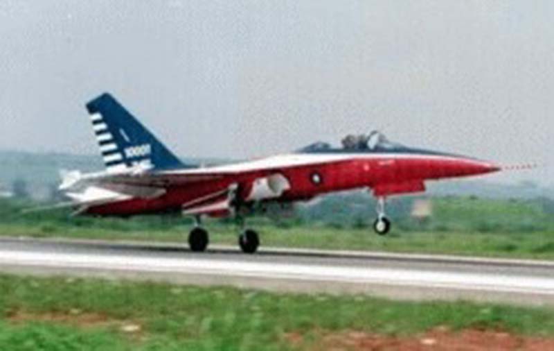 在台灣成功研製經國號戰機後,美方才同意出售F-16給台灣。圖/取自漢翔官網