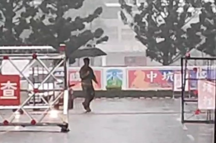 20餘名役男打群架的十軍團257旅中坑營區。民眾提供 | 社會 社會 記者爆料網