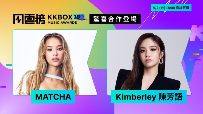 KKBOX 風雲榜表演嘉賓 MATCHA、Kimberley，記者爆料網