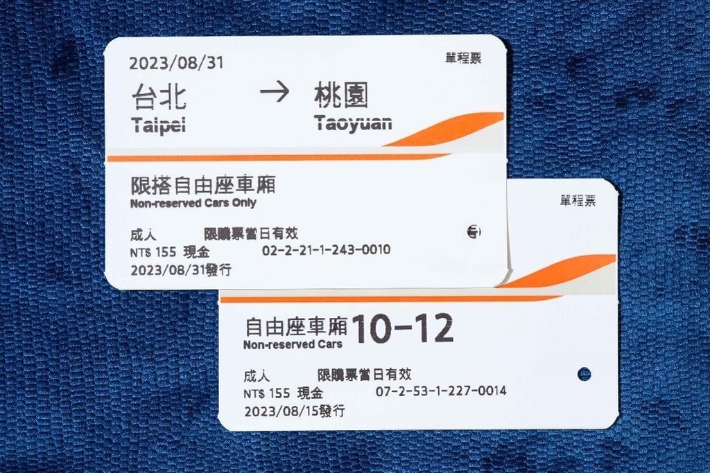台灣高鐵9月1日起 自由座車票取消10-12節字樣(圖：台灣高鐵)