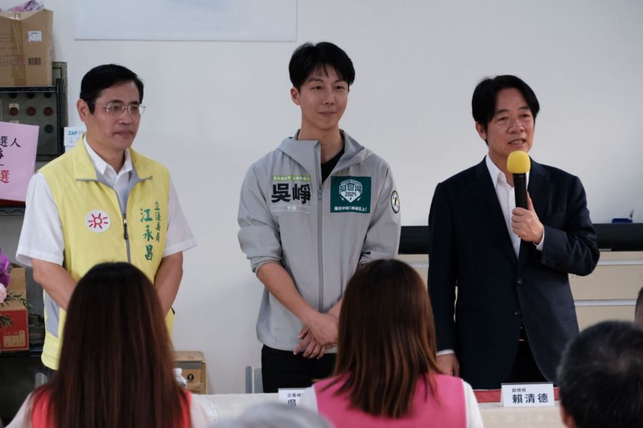 賴清德中和連跑二站 拉抬吳崢盼順利接棒江永昌 267