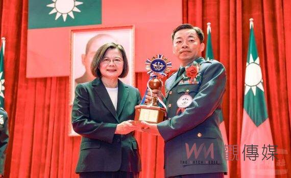 軍人節表揚大會頒獎軍民196人 蔡總統讚揚官兵戰訓辛勞與貢獻