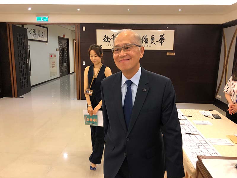 海基會董事長李大維。圖/張英傑攝