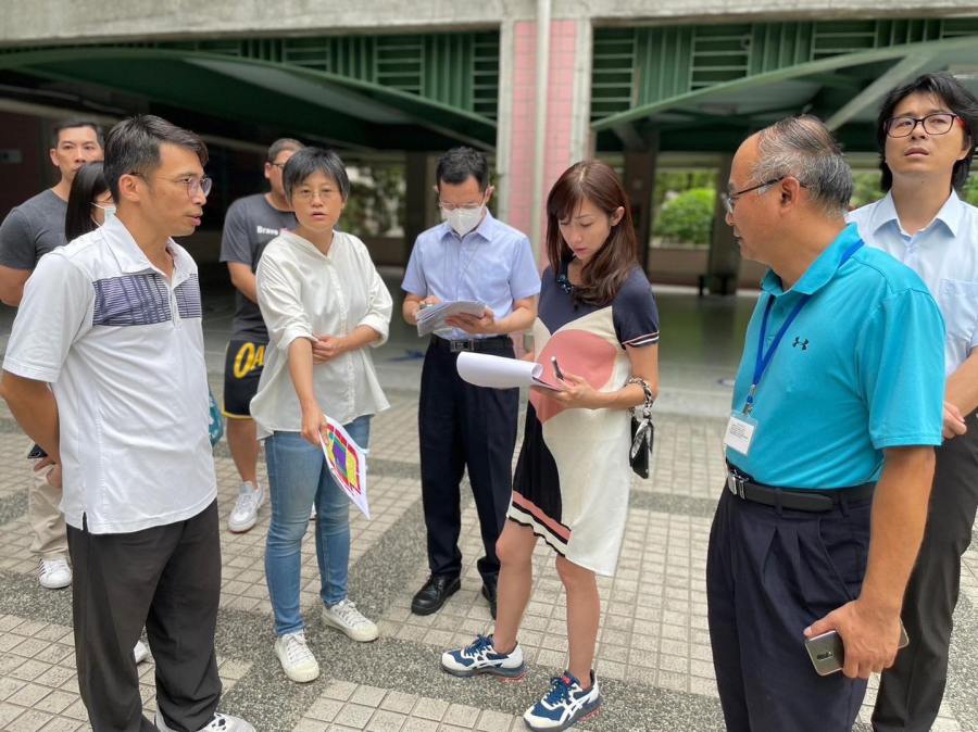 校地面積無法負荷超過兩千名學生 許淑華：將與專家討論如何改善 245