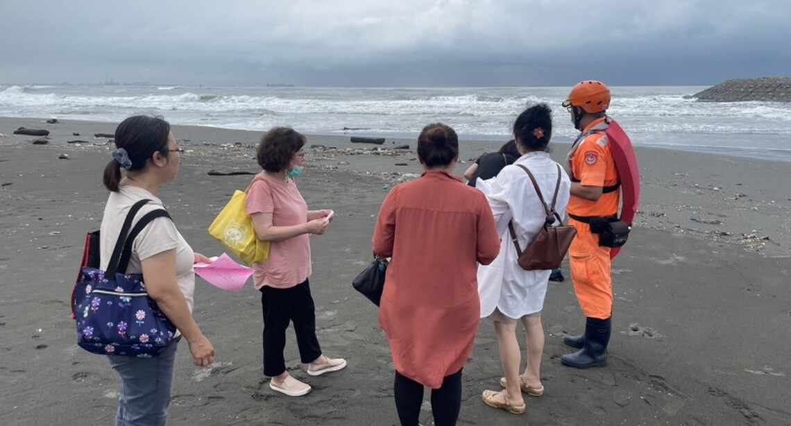 海葵海陸警發佈  海巡啟動高屏地區水域遊憩熱點勸離