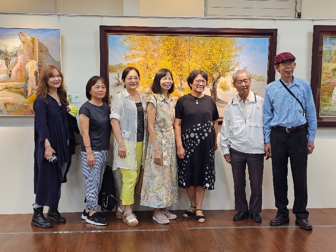 將自己的夢想延續於繪畫之中 履藝遊踪一羅桂蘭個展