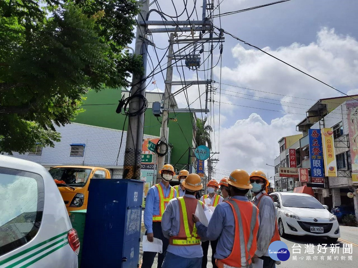 海葵颱風暴風圈觸陸 台電彰化全力戒備防颱