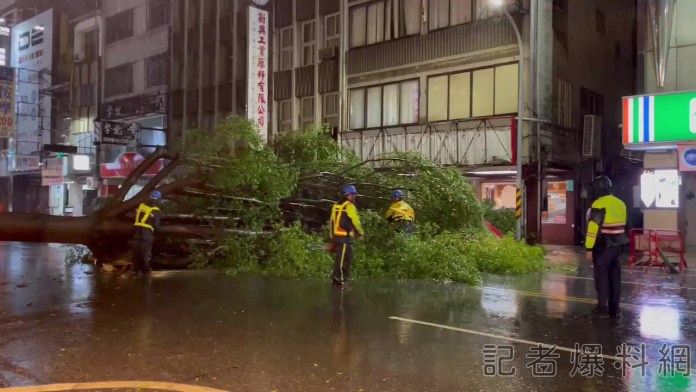 驚險!台南中西區路樹倒塌阻「雙向車道」 所幸無人員受傷 58 715435329.304266 Moment | 社會 社會 記者爆料網