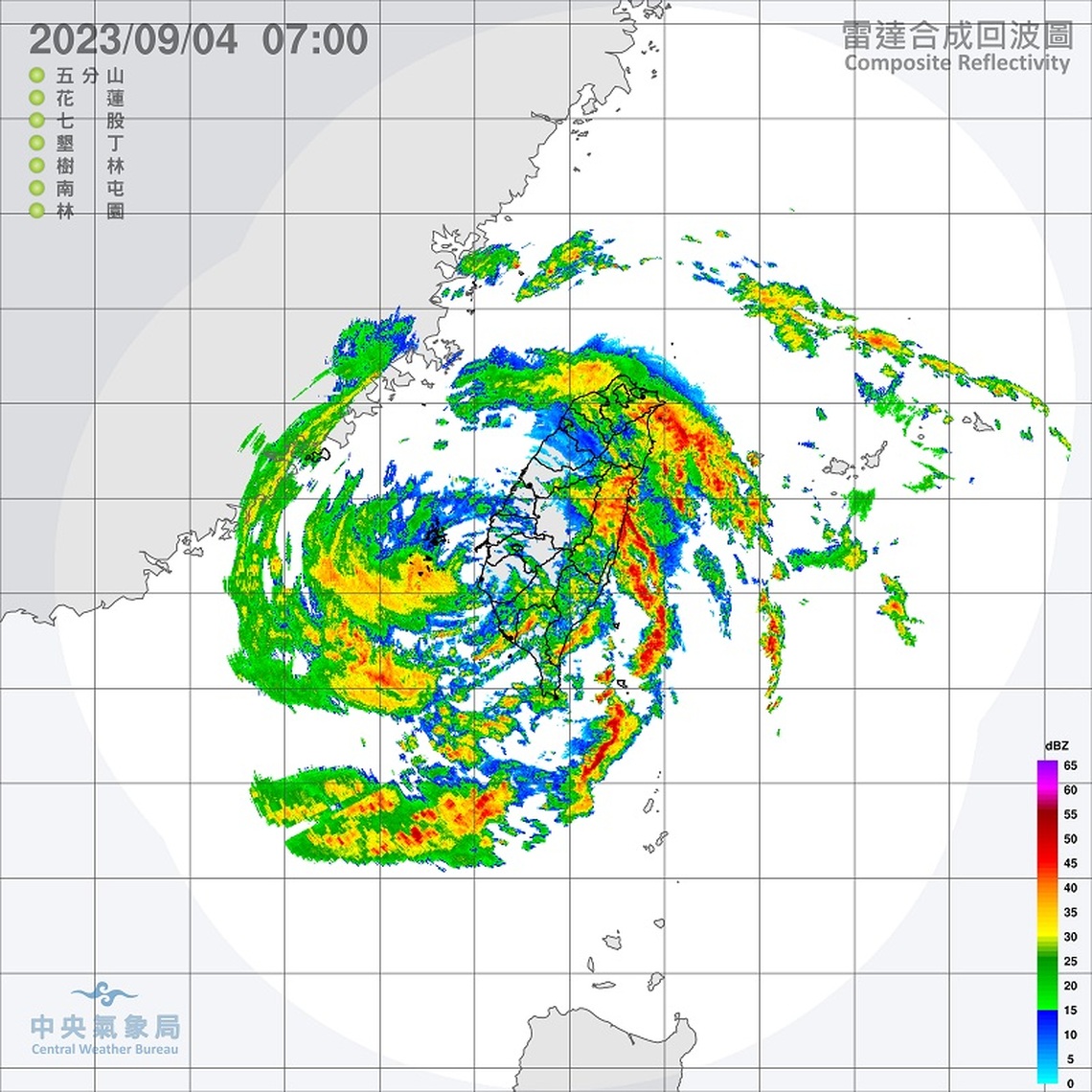 週一海葵暴風圈壟罩中南部!嘉義以南易有明顯風雨